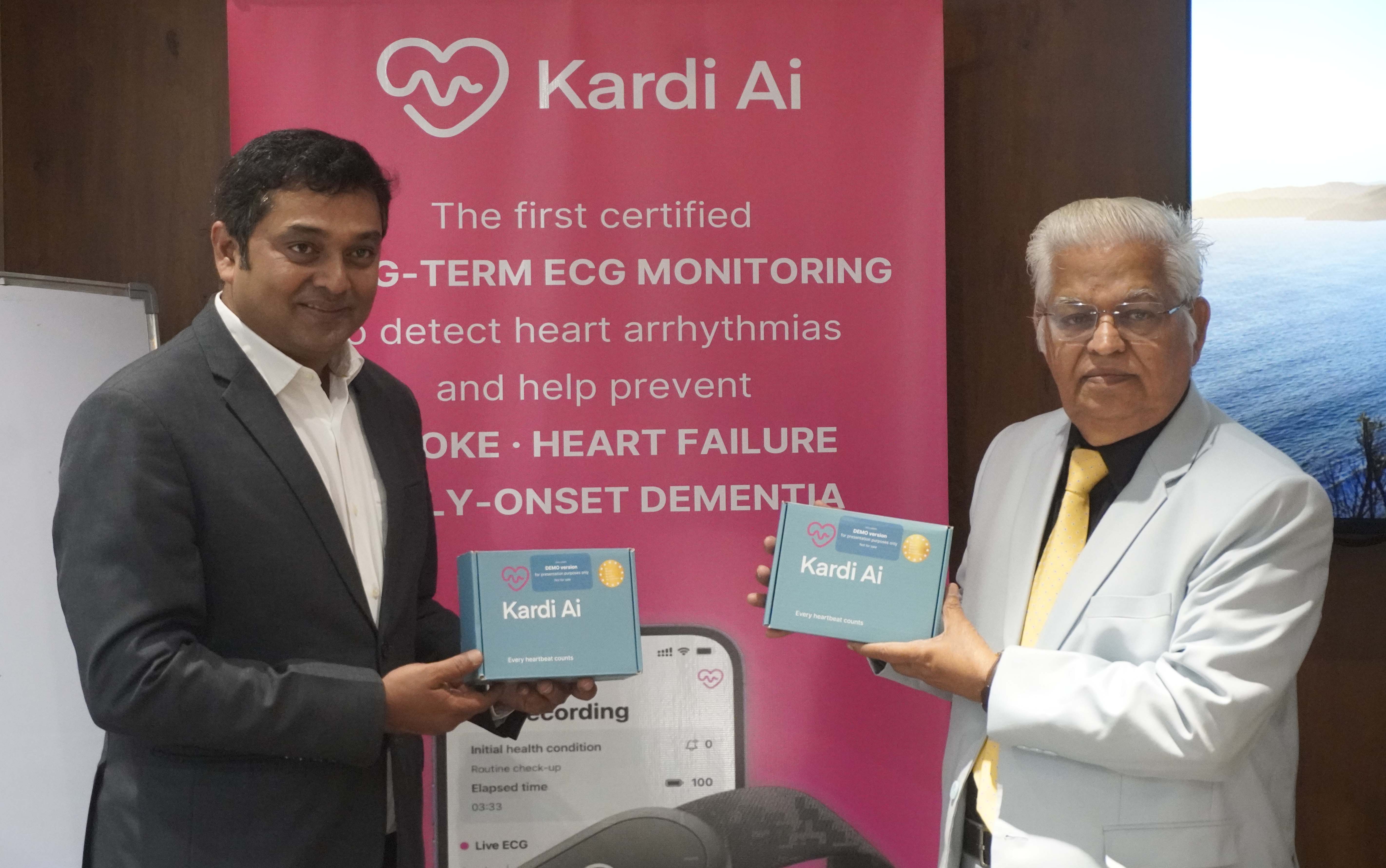 Kardi Ai to launch AI-powered long-term ECG monitoring technology in India in Hyderabad